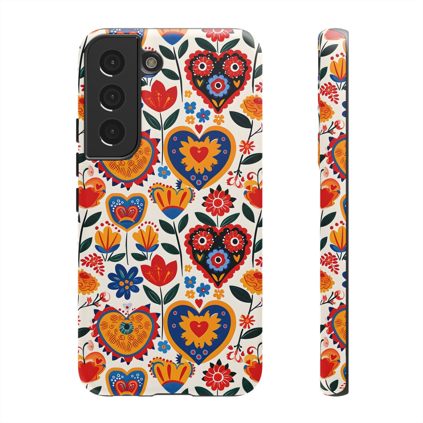 Whimsical Hearts - Phone Case