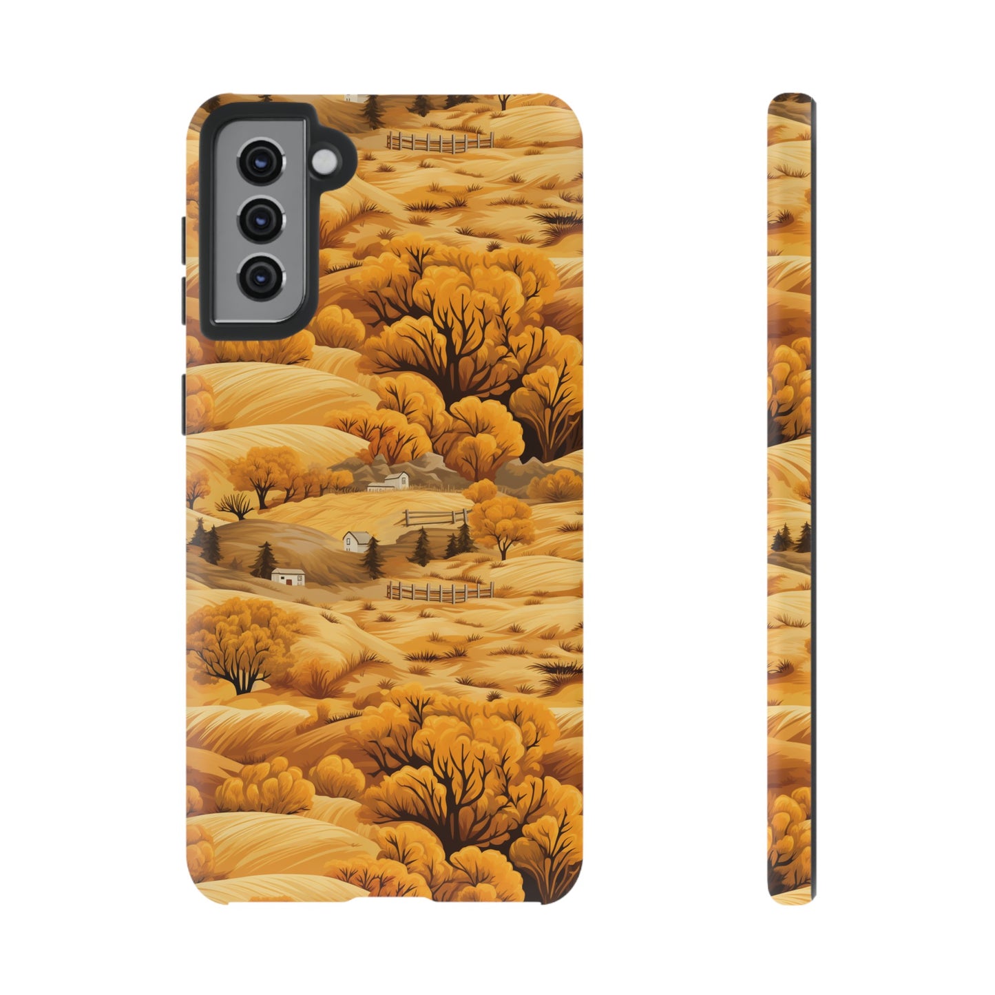 Rural Rhapsody: Early Autumn Farm Tales - Tough Phone Case