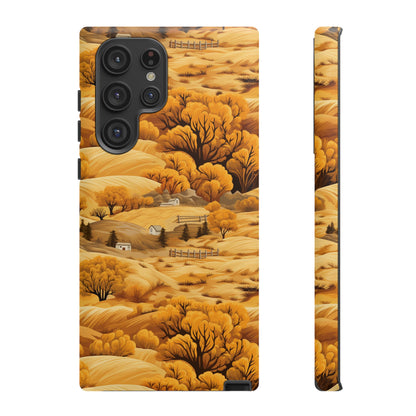 Rural Rhapsody: Early Autumn Farm Tales - Tough Phone Case