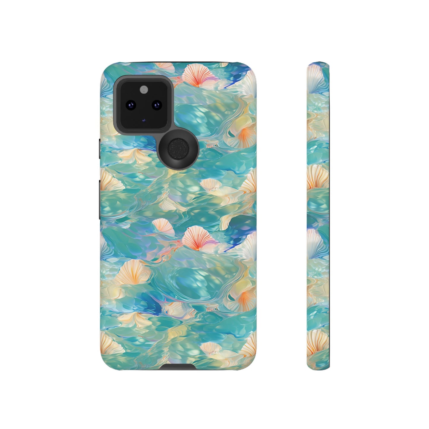 Watercolour Seashell Wonders - Protective Tough Phone Case