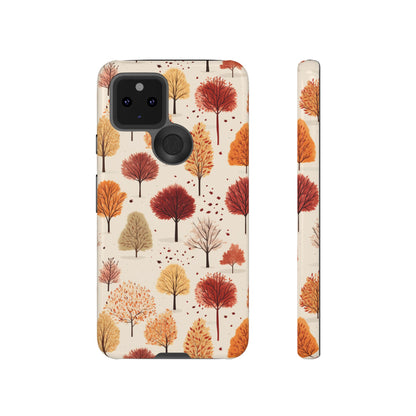 Gradient Grove: Autumn's Diverse Palette - Tough Phone Case