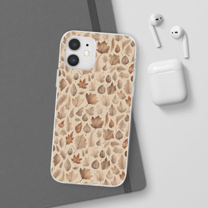 Whispering Leaves - Autumn Harmony Flexible Phone Case