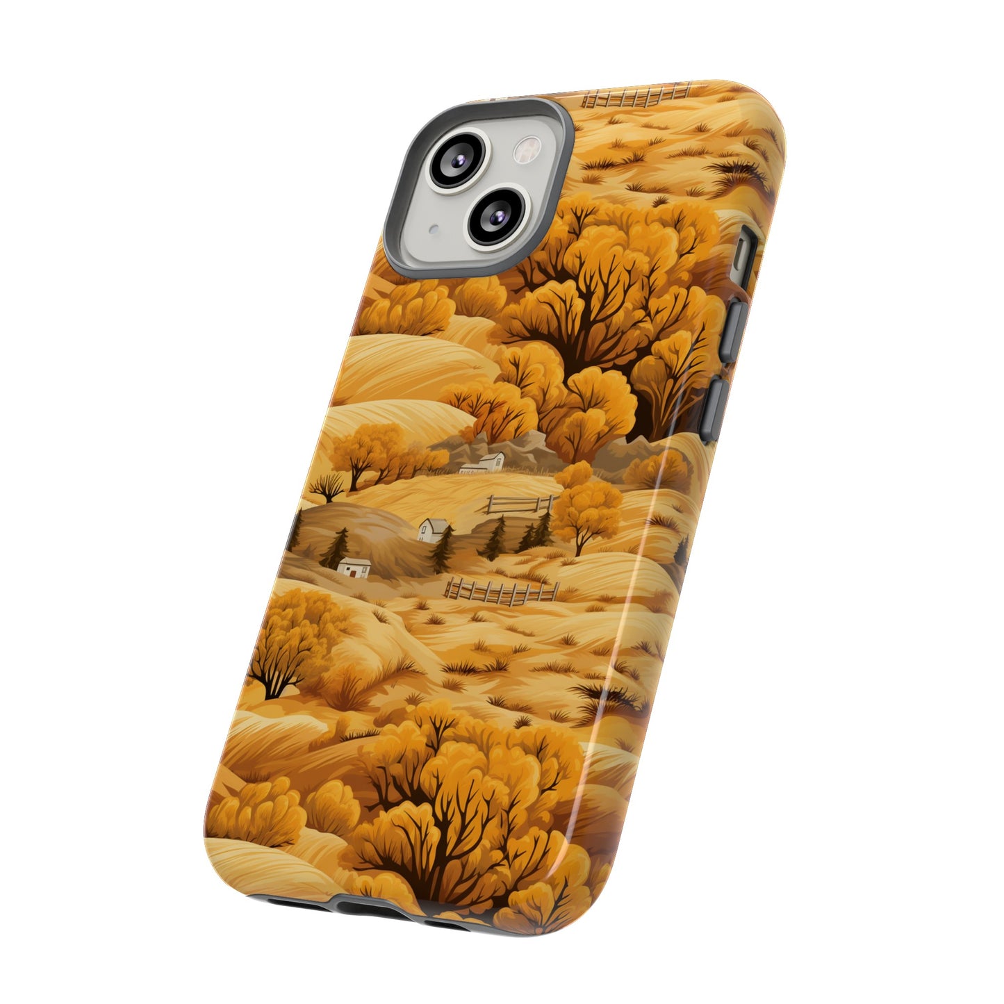 Rural Rhapsody: Early Autumn Farm Tales - Tough Phone Case