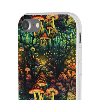 Neon Hallucinations: An Illumulated Autumn Spectacle - Flexible Phone Case