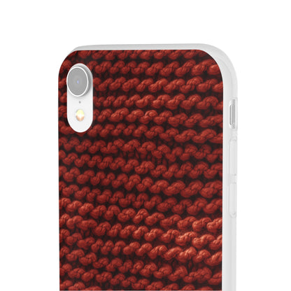 Autumn Yarn Chronicles - Warmth and Tradition in a Flexible Phone Case