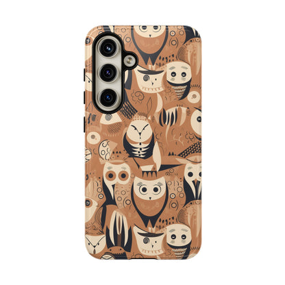 Abstract Owl - Phone Case