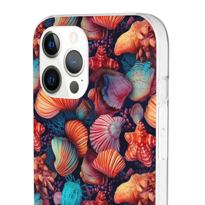 Vibrant Shallow Seascape - Flexible Phone Case Phone Case Pattern Symphony   