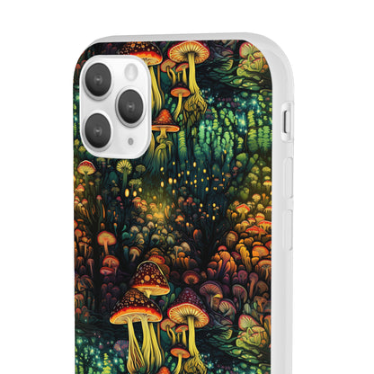 Neon Hallucinations: An Illumulated Autumn Spectacle - Flexible Phone Case