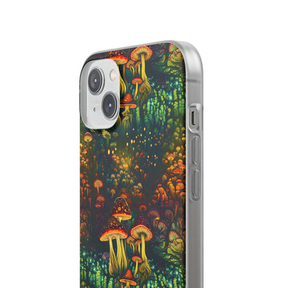 Neon Hallucinations: An Illumulated Autumn Spectacle - Flexible Phone Case