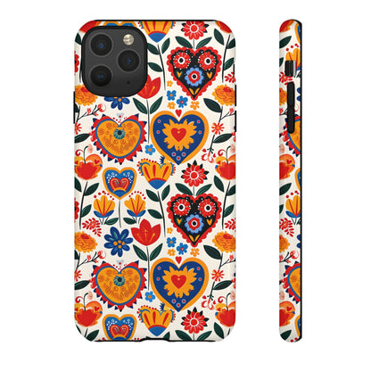 Whimsical Hearts - Phone Case