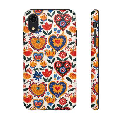 Whimsical Hearts - Phone Case