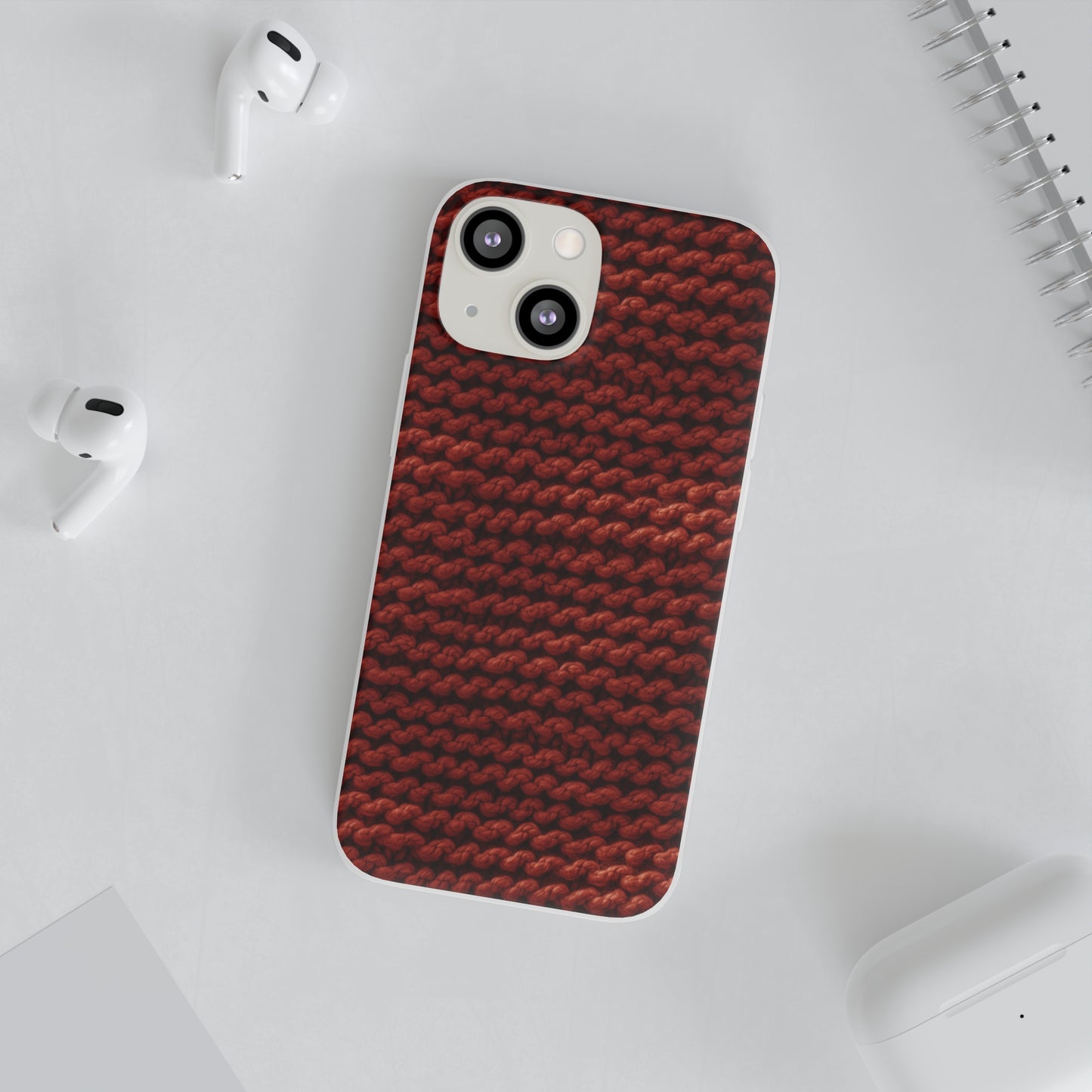 Autumn Yarn Chronicles - Warmth and Tradition in a Flexible Phone Case