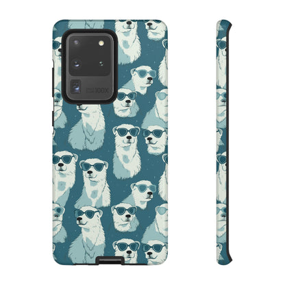 Chillin' Polar Bears Tough Phone Case