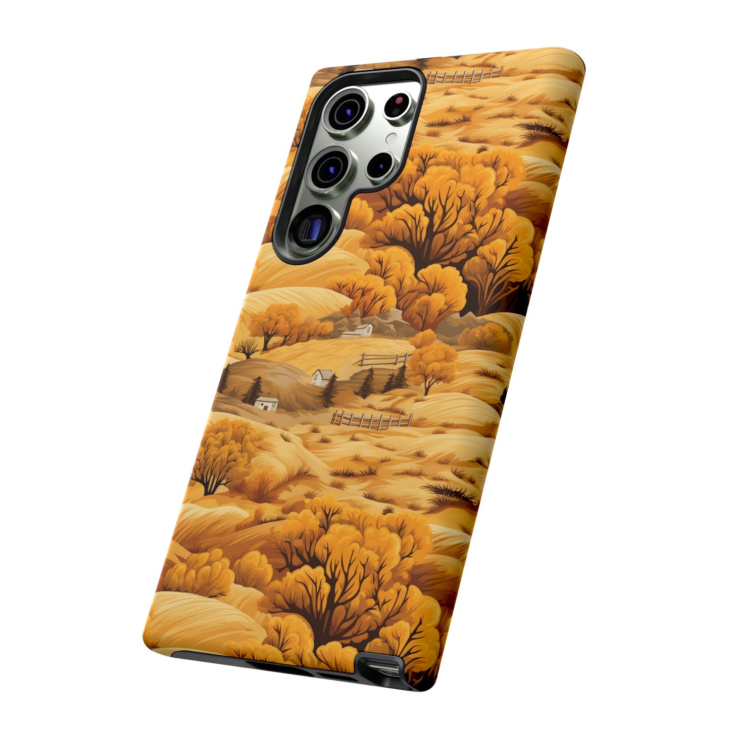 Rural Rhapsody: Early Autumn Farm Tales - Tough Phone Case