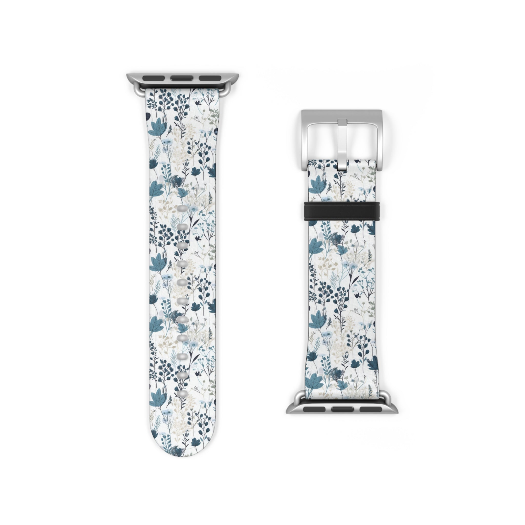 Serene Blue Wildflower - Apple Watch Strap