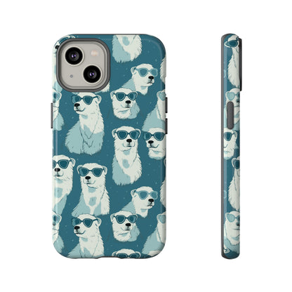 Chillin' Polar Bears Tough Phone Case