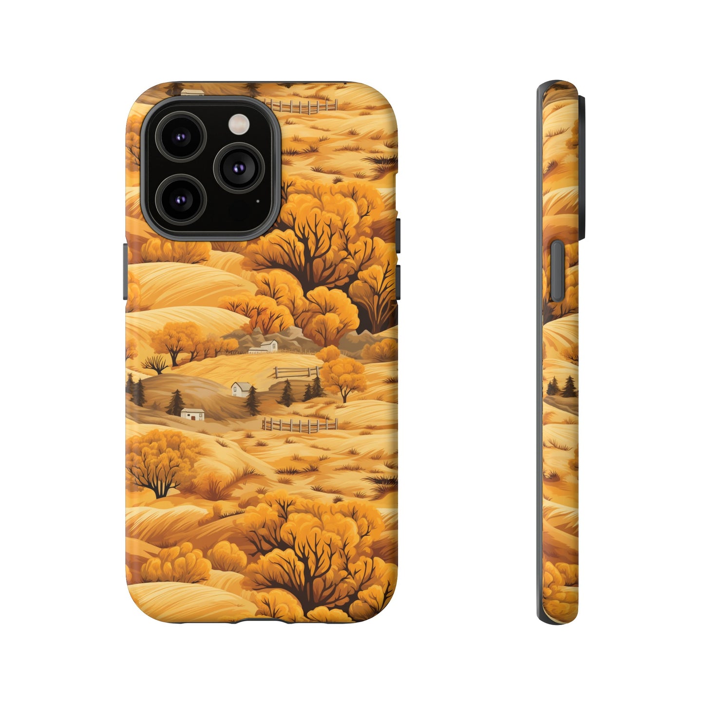 Rural Rhapsody: Early Autumn Farm Tales - Tough Phone Case