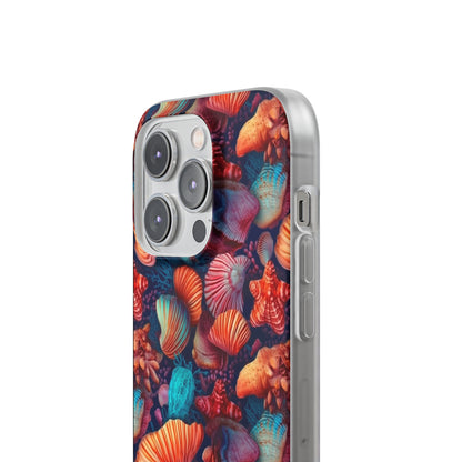 Vibrant Shallow Seascape - Flexible Phone Case Phone Case Pattern Symphony   