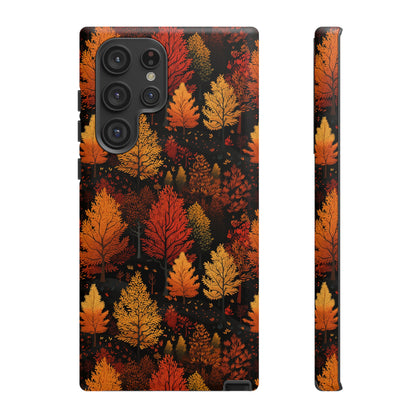 Bronzed Forest: A Chromatic Landscape - Tough Phone Case