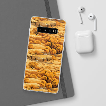 Rural Rhapsody: Early Autumn Farm Tales - Flexible Phone Case