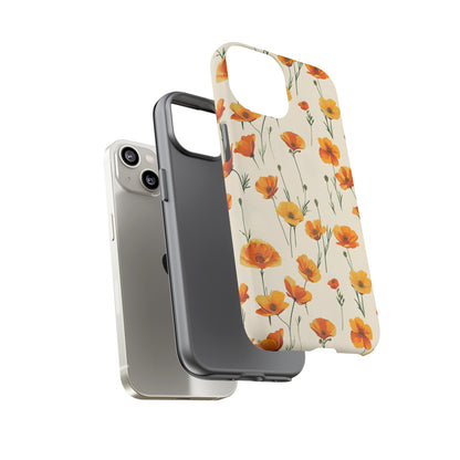 Splash of Poppy - Phone Case