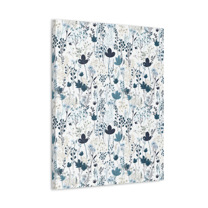 Blue Wildflower - Canvas Prints