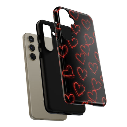 Neon Heartbeat - Phone Case