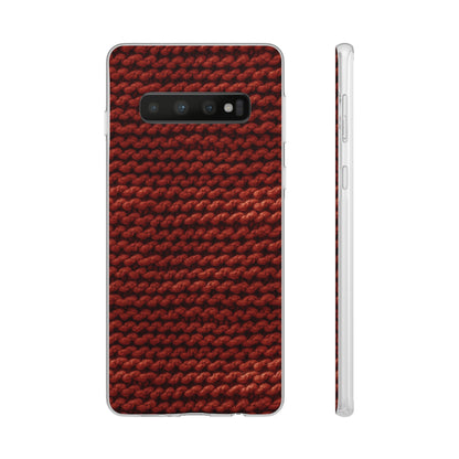 Autumn Yarn Chronicles - Warmth and Tradition in a Flexible Phone Case