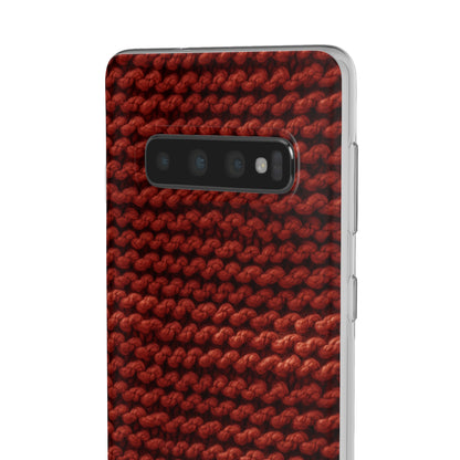 Autumn Yarn Chronicles - Warmth and Tradition in a Flexible Phone Case