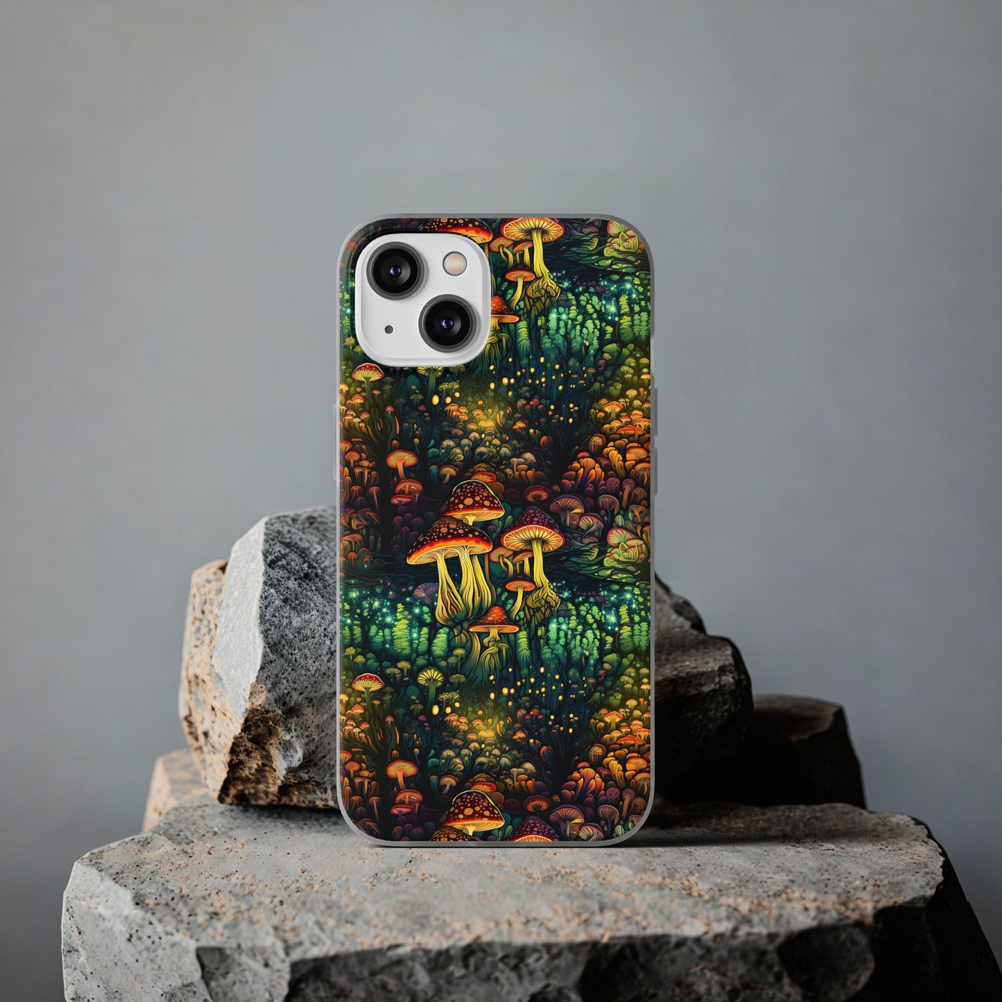 Neon Hallucinations: An Illumulated Autumn Spectacle - Flexible Phone Case