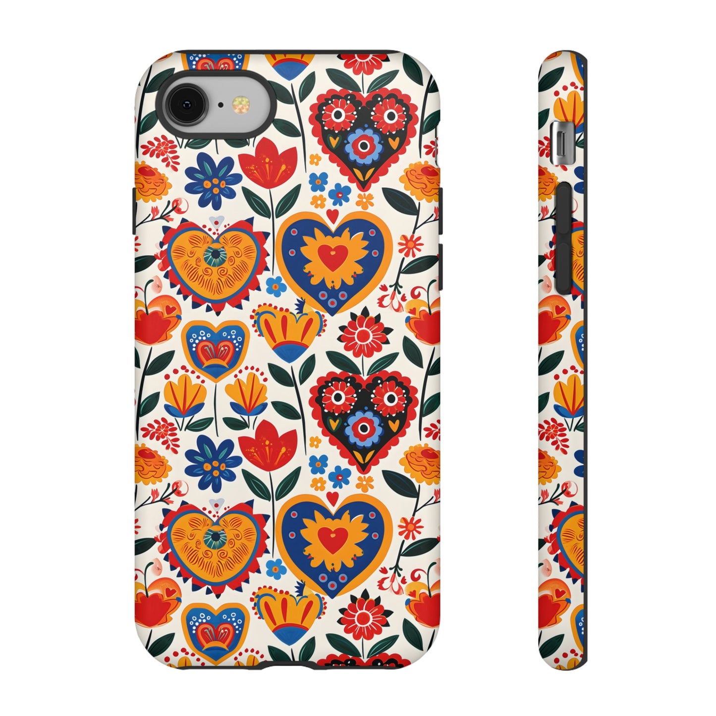 Whimsical Hearts - Phone Case