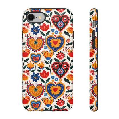 Whimsical Hearts - Phone Case