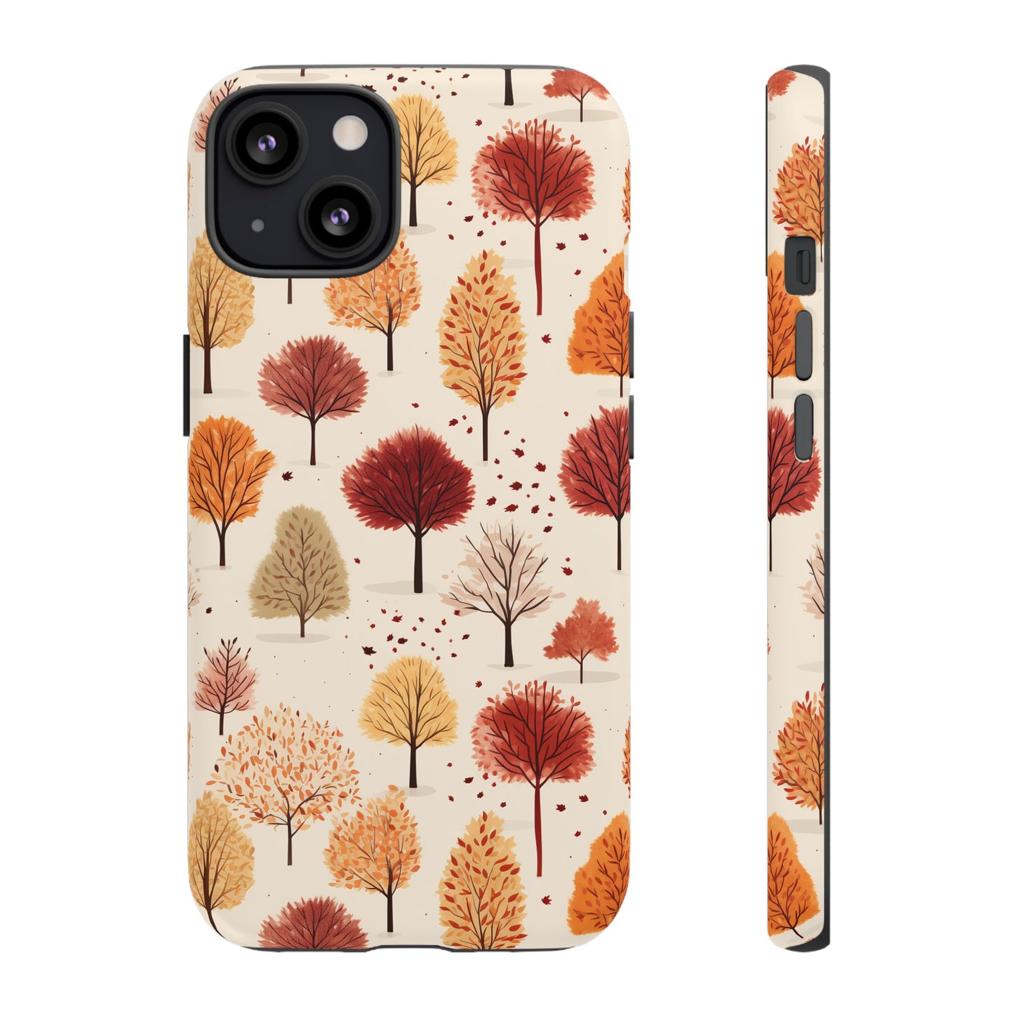 Gradient Grove: Autumn's Diverse Palette - Tough Phone Case