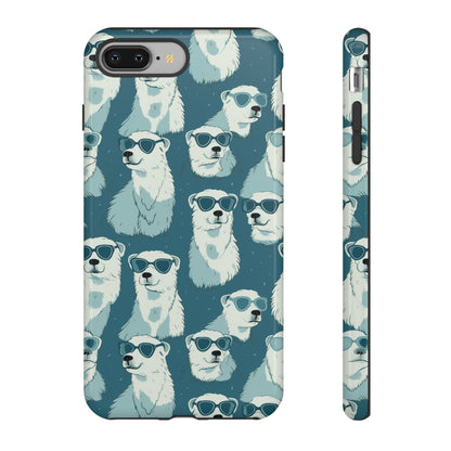 Chillin' Polar Bears Tough Phone Case