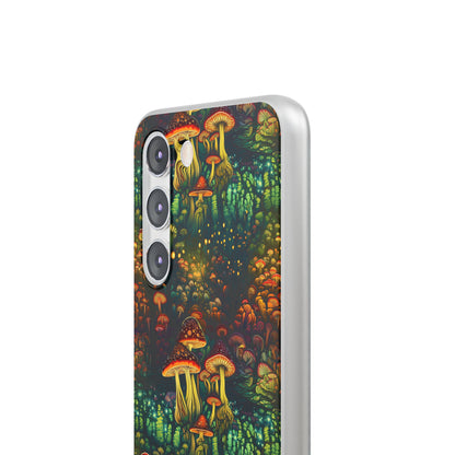 Neon Hallucinations: An Illumulated Autumn Spectacle - Flexible Phone Case