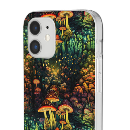 Neon Hallucinations: An Illumulated Autumn Spectacle - Flexible Phone Case