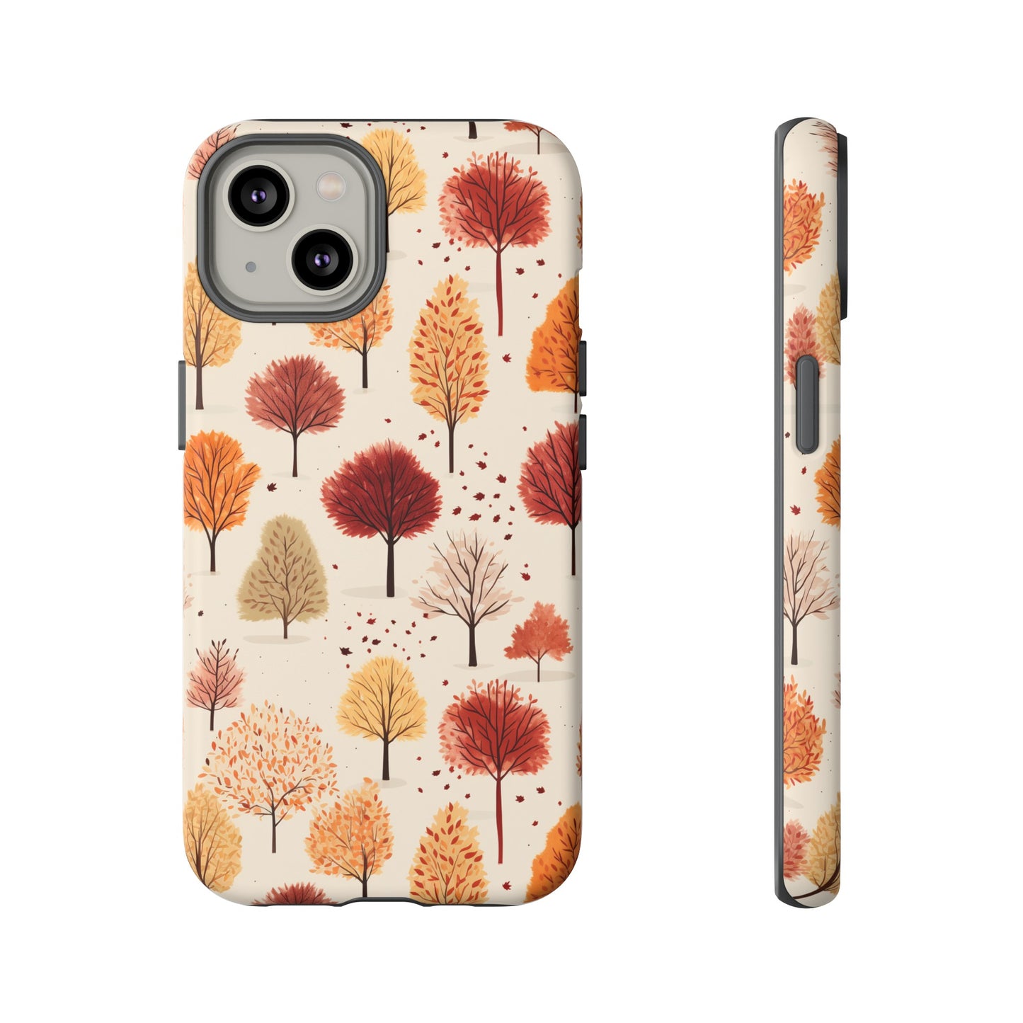 Gradient Grove: Autumn's Diverse Palette - Tough Phone Case