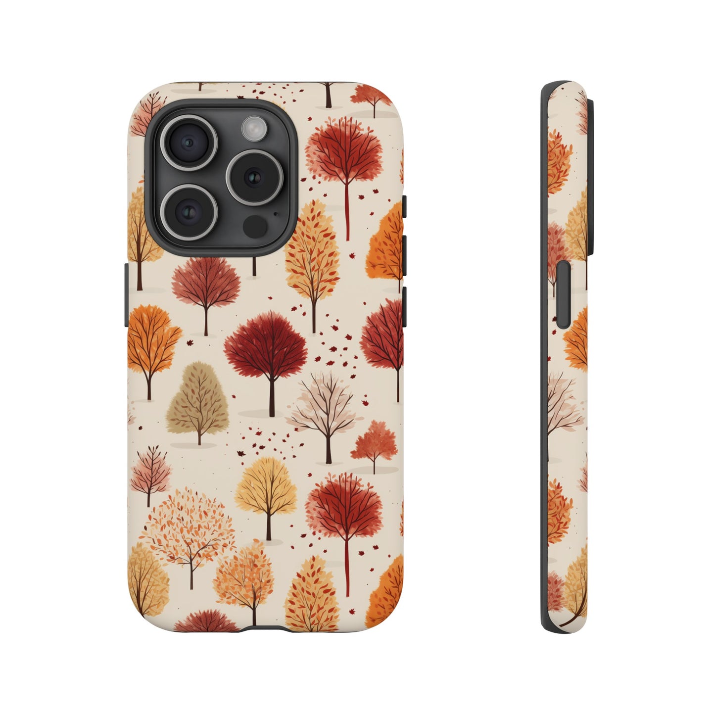 Gradient Grove: Autumn's Diverse Palette - Tough Phone Case