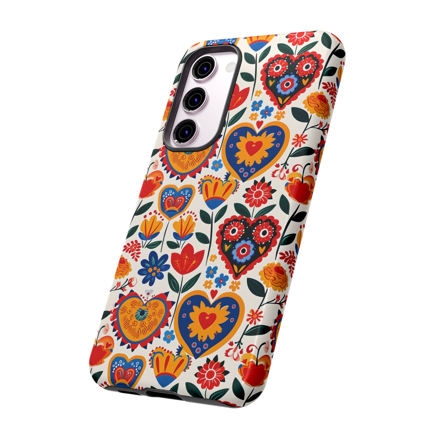 Whimsical Hearts - Phone Case