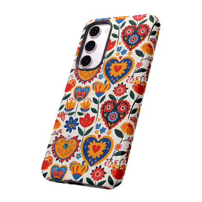 Whimsical Hearts - Phone Case