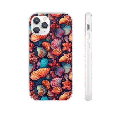 Vibrant Shallow Seascape - Flexible Phone Case Phone Case Pattern Symphony   