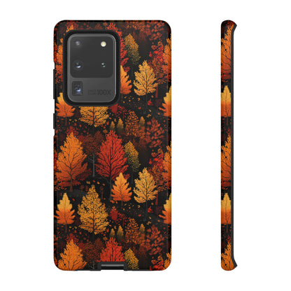 Bronzed Forest: A Chromatic Landscape - Tough Phone Case