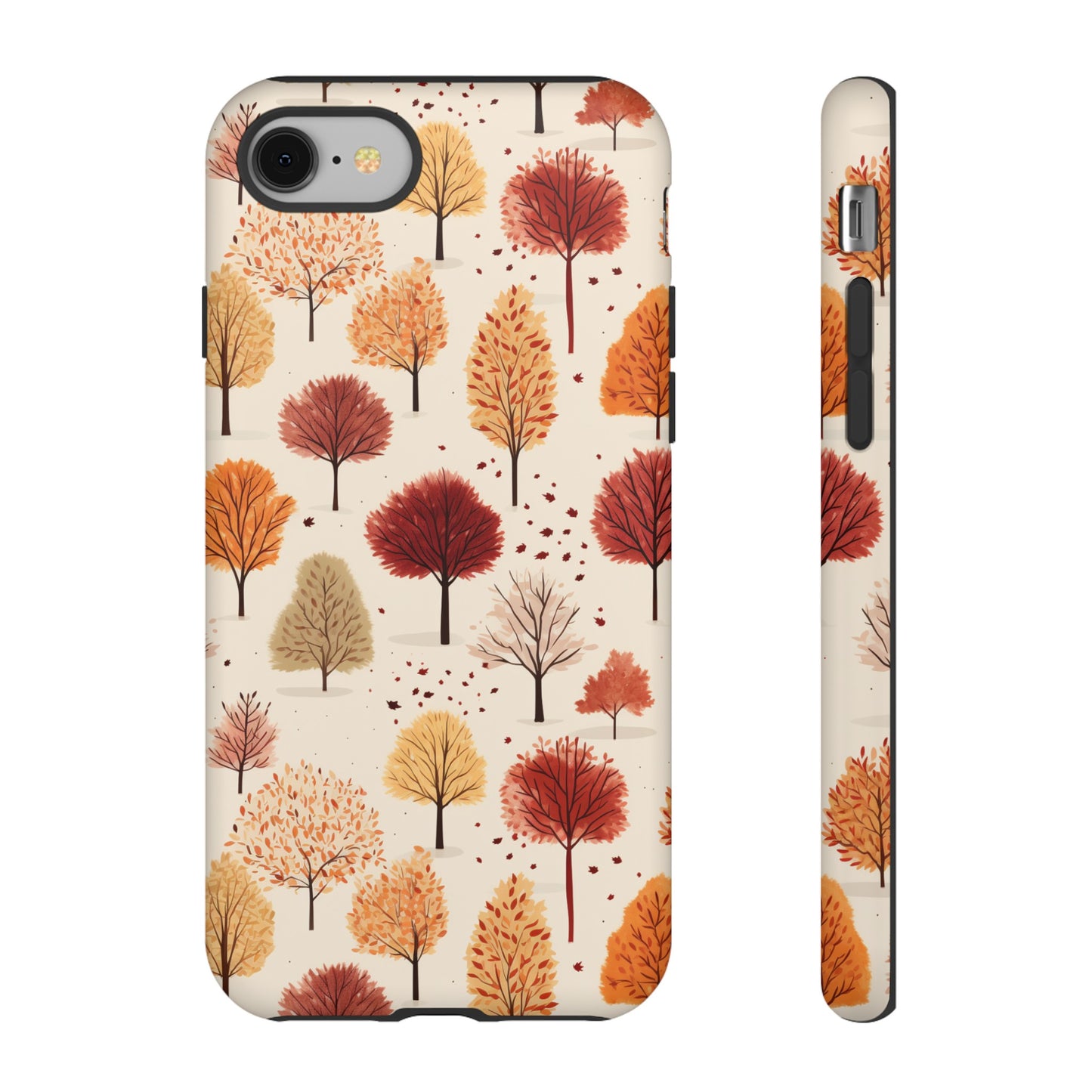 Gradient Grove: Autumn's Diverse Palette - Tough Phone Case