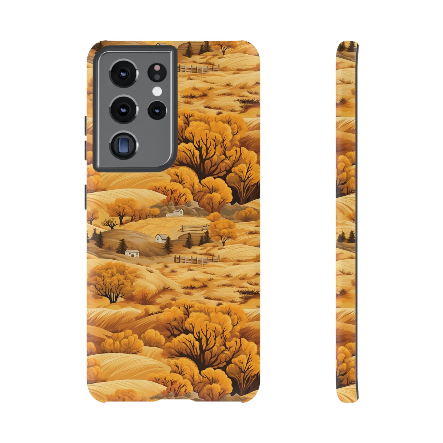 Rural Rhapsody: Early Autumn Farm Tales - Tough Phone Case