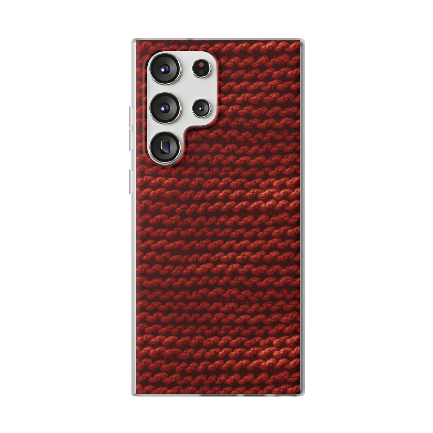 Autumn Yarn Chronicles - Warmth and Tradition in a Flexible Phone Case