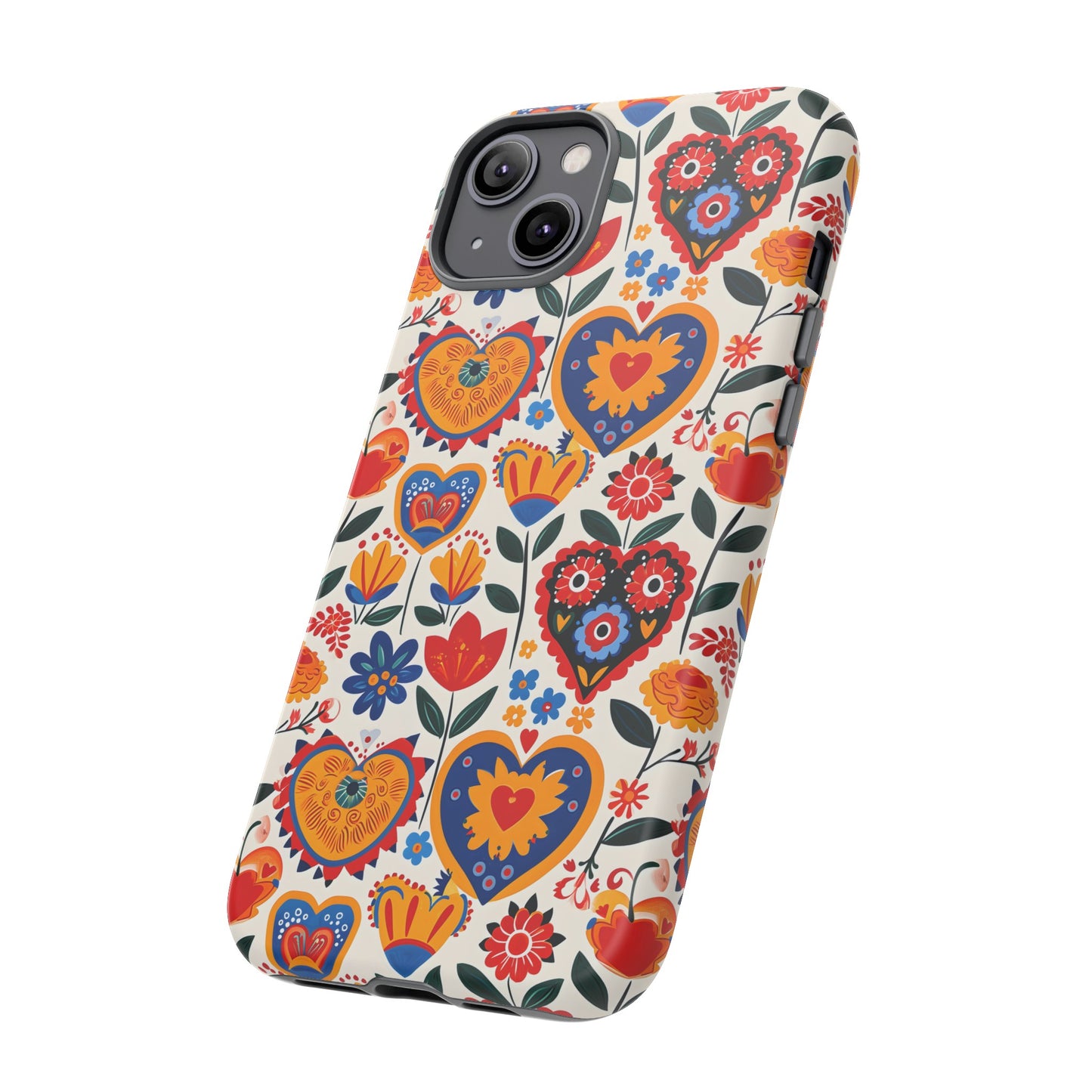 Whimsical Hearts - Phone Case