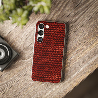 Autumn Yarn Chronicles - Warmth and Tradition in a Flexible Phone Case