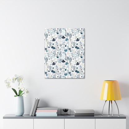 Blue Wildflower - Canvas Prints