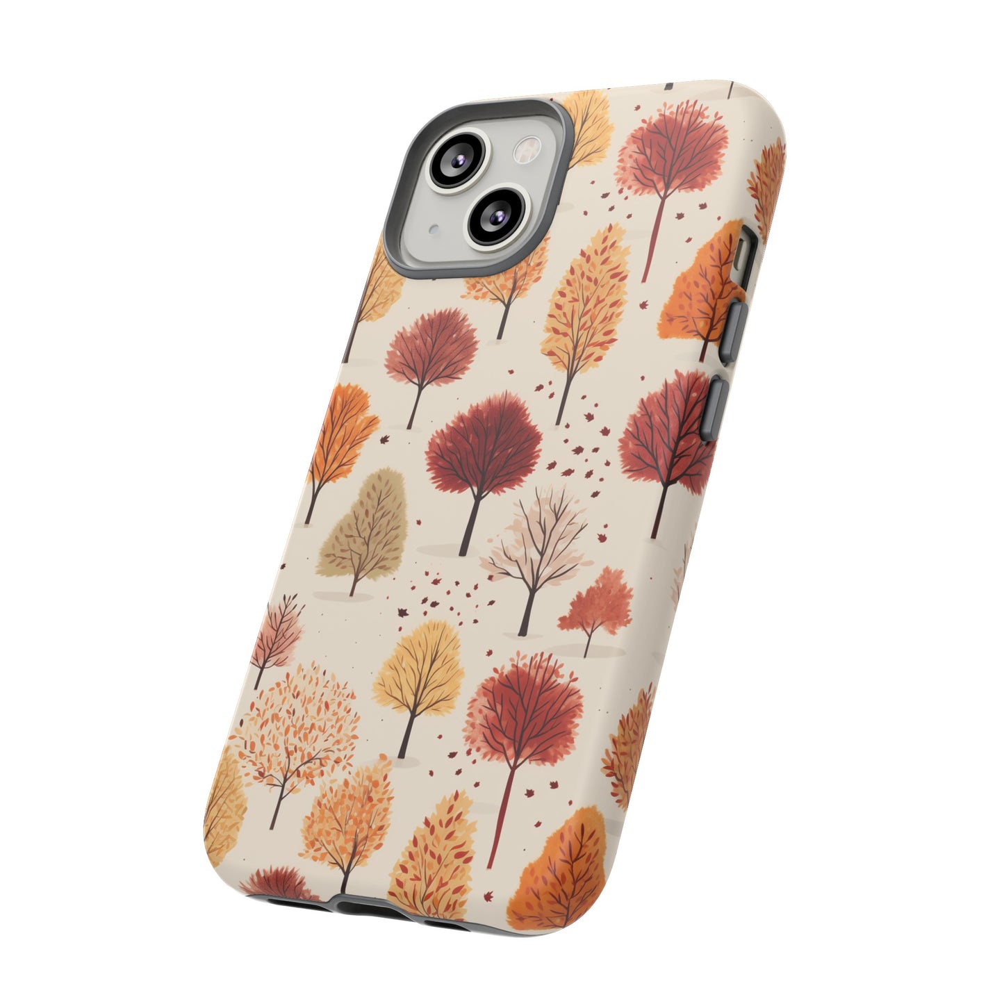 Gradient Grove: Autumn's Diverse Palette - Tough Phone Case