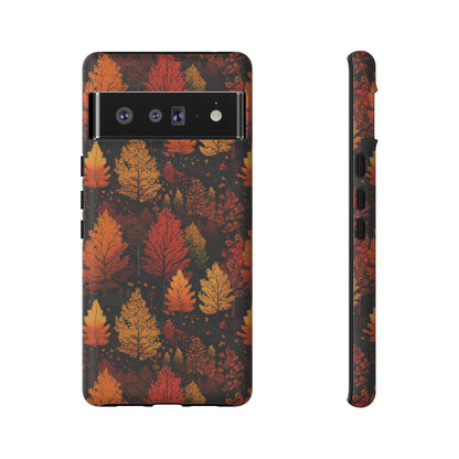 Bronzed Forest: A Chromatic Landscape - Tough Phone Case